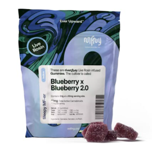 MFNY - MFNY | Edible | Live Rosin | Blueberry x Blueberry 2.0 | 10-pack | 10mg