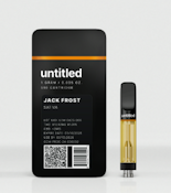 Untitled | Vape Cartridge | Jack Frost | 1g