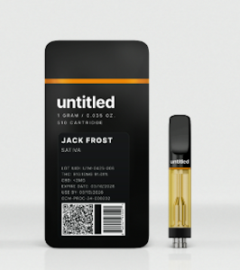 Jetpacks - Untitled | Vape Cartridge | Jack Frost | 1g