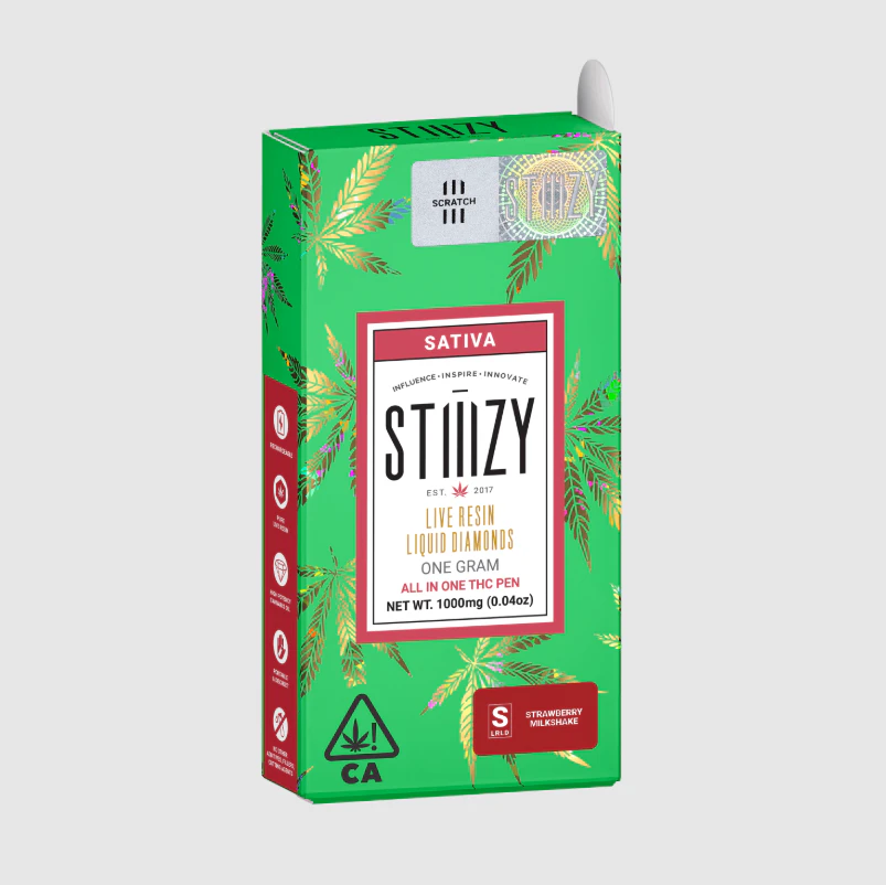 STIIIZY - Stiiizy - 1g LQD AIO - Strawberry Milkshake Main Image
