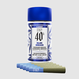 STIIIZY - Stiiizy - 5pk Infused Prerolls - Blue Dream