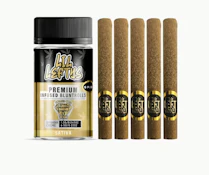 LEFT COAST 6.5G Banana Creme Mini Blunt Pack 5pk