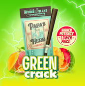 Papa's Herb Blunt 1g Green Crack (S)