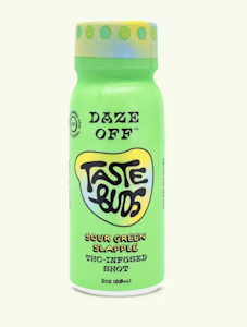 DAZE OFF - Daze Off - Taste Buds Drink Shot - Sour Green Slapple 2oz 100MG