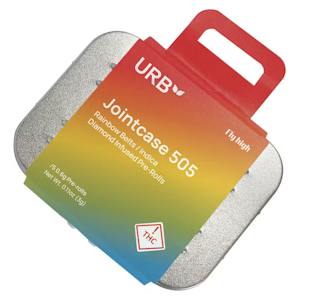 Urb NM - Urb - 3g Jointcase 505 - 5pk - Rainbow Belts