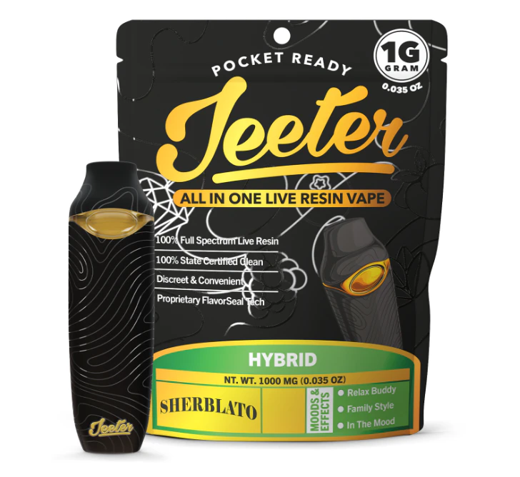 Jeeter - Jeeter - All In One - Live Resin - Vortex - 1G Main Image