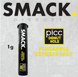 Picc - SMACK. - Live Resin Infused - Pineapple Express-Way - .5g Preroll