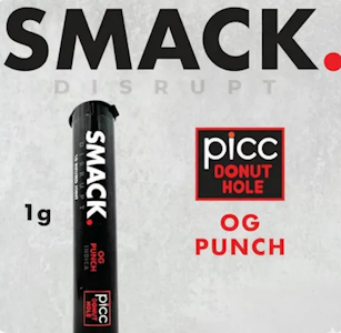 Picc - SMACK. - Live Resin Infused - OG Punch - .5g Preroll