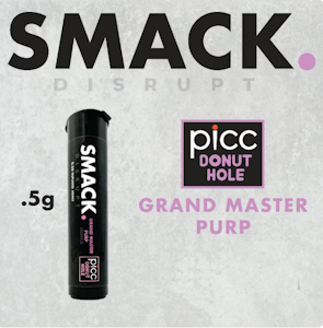 SMACK. - SMACK. - Live Resin Infused - Grand Master Purp - 1g Preroll