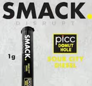 SMACK. - SMACK. - Live Resin Infused - Hard Lemon Haze - 1g Preroll