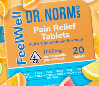 DR. NORM'S - [Dr. Norms] FeelWell Pain Relief Tablets - 100mg - 20ct (S)