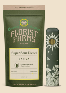 FLORIST FARMS - Florist Farms - Super Sour Diesel - 1g - AIO Disposable