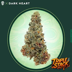 Grassroots | Flower | Triple Stack ~ Dark Heart | 3.5G