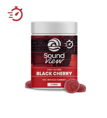 SoundView - SoundView Fast-Acting Black Cherry Gummies 00194 Main Image