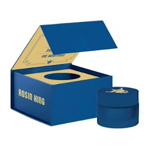 ROSIN KING OF JERSEY - Rosin King of Jersey | Blueberry Octane Cold Cured Live Rosin | 1g