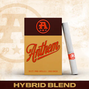 Anthem | Pre Roll | Hybrid Blend | 10PK | 3.5G