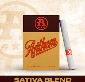 Anthem | Pre Roll | Sativa Blend | 10PK | 3.5G