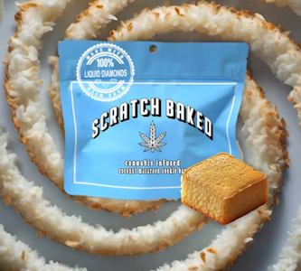 Scratch Baked - Coconut Macaroon | 100mg | Mini | Scratch Baked