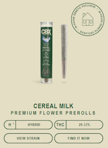 CANNABIOTIX - Cannabiotix Preroll .75g Cereal Milk
