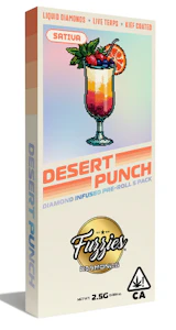 FUZZIES - Fuzzies - Desert Punch - Infused Prerolls - 5pk - 2.5g