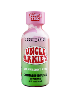 UNCLE ARNIES - [Uncle Arnies] Shot 2oz - 100mg - Strawberry Kiwi (H)