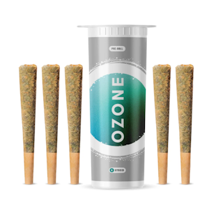 Ozone Premium Cannabis OLD - Lemon Shortbread 5pk/2.5g Prerolls