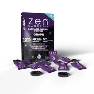 Zen - Zen NiteNite Gummies Grape (THC/CBD/Phytomelatonin) 100mg/400mg/50mg