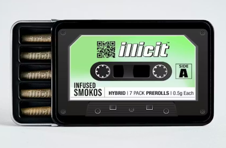 Illicit - Illicit - "Smokos" Hybrid - 7pk Infused Prerolls