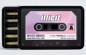 Illicit - "Smokos" Indica - 7pk Infused Prerolls