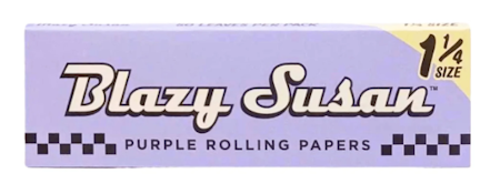 Blazy Susan - Purple - Rolling Papers - 50 pc - 1 1/4