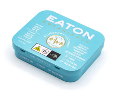 EATON BOTANICALS - Eaton Botanicals - Blueberry Coconut - Cool Down - 2:2:1 - CBC:CBD:THC - 50mg - Edible