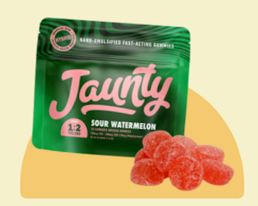 jaunty - edibles - Nano Distillate - Sour Watermelon - 100mg