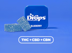 Blueberry | 50mg | 2-Piece (4:1 CBD:THC) | Drops