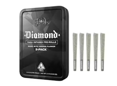 HEAVY HITTERS - Heavy Hitters x Greenline - Preroll - Infused - Papayax33 - 2.5G - 5pk