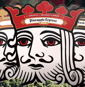KING ROLL - Pineapple Express [S] 7g Infused Flower Kingrolls