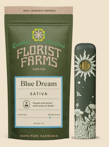 Florist Farms - Florist Farms | Rechargeable Vape | Blue Dream | 1g AIO