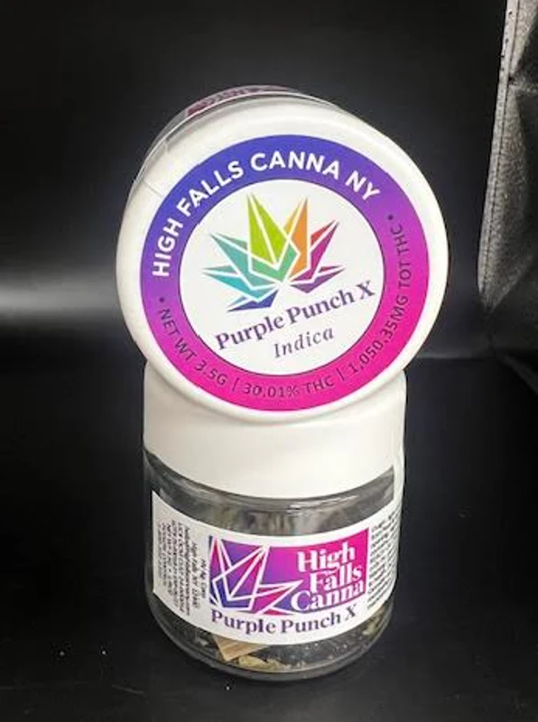 High Falls Canna NY - High Falls Canna | Flower - Purple Punch X | 3.5g Main Image