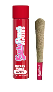 KUSHY PUNCH - Kushy Punch Infused Preroll 1g Cherry Burst