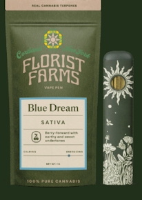 Florist Farms | AIO | Rechargeable Vape - Blue Dream | 1g