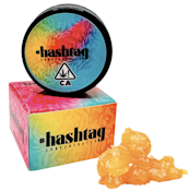 1g Hashtag Cured Resin - Orange Crush 66%