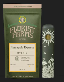 Florist Farms | Rechargeable Vape | Pineapple Express | 1g AIO