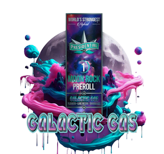PRESIDENTIAL - Galactic Gas - 1g Moonrock/Live Resin/Diamonds Pre-roll (Presidential)