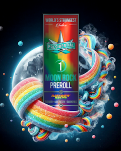 PRESIDENTIAL - Rainbow Belts - 1g Moon Rock/Live Resin/Diamonds Pre-roll (Presidential)