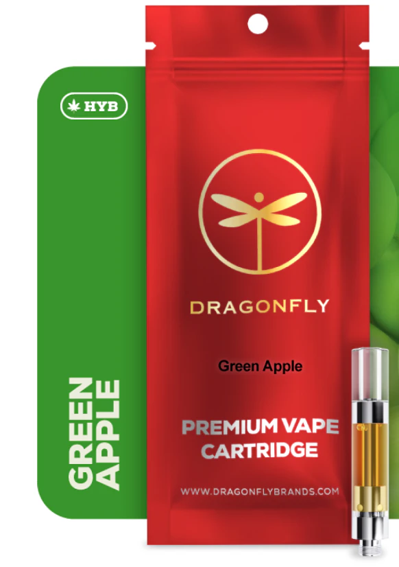 Dragonfly - Dragonfly - Green Apple - 1g Cart Main Image