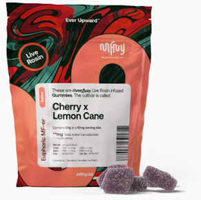 MFNY | Edibles | Cherry X Lemon Cane | 10Pk Rosin Gummies