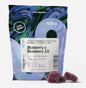 MFNY | Edibles | blueberry x blueberry 2.0 | 10Pk Rosin Gummies