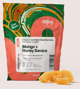 MFNY - MFNY | Edibles | mango x honey banana | 3Pk Resin Gummies