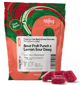 MFNY - MFNY | Edibles | sour fruit punch x lemon sour dawg | 10Pk Resin Gummies