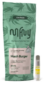 MFNY | Vape | hash burger | .5G Live Resin | 510
