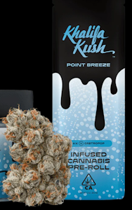 KHALIFA KUSH - Infused Point Breeze Pre Roll By Khalifa Kush 1.5 Grams